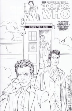 Variant Cover for Doctor Who: Supremacy of the Cybermen #1