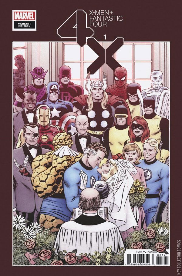 Variant Cover for X-Men / Fantastic Four #1