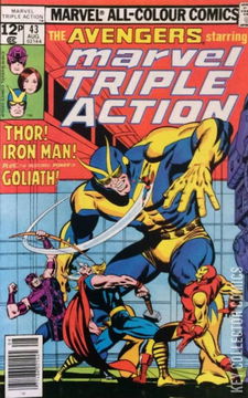 Variant Cover for Marvel Triple Action #43