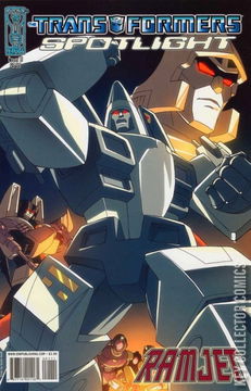Variant Cover for Transformers Spotlight: Ramjet #1