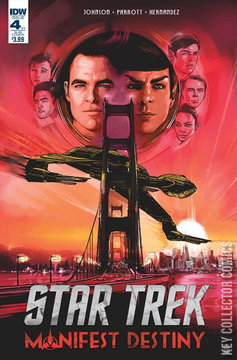 Variant Cover for Star Trek: Manifest Destiny #4