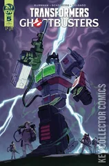 Variant Cover for Transformers / Ghostbusters #5