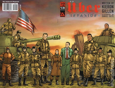 Variant Cover for Uber Invasion #12