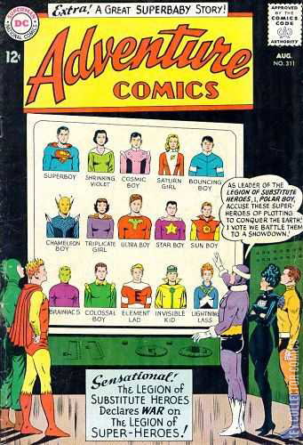 Adventure Comics #311 Published August 1963 | Key Colle