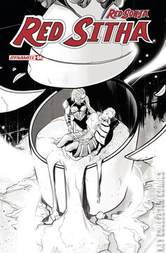 Variant Cover for Red Sonja: Red Sitha #4