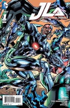 Variant Cover for Justice League of America #1