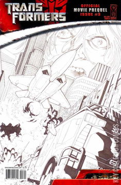 Variant Cover for Transformers Movie Prequel #3