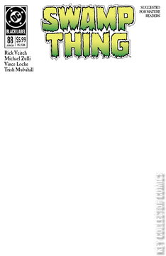 Variant Cover for Swamp Thing: 1989 #1