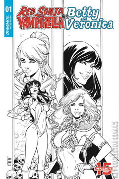Variant Cover for Red Sonja and Vampirella Meet Betty and Veronica #1