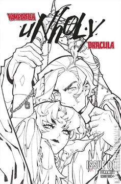 Variant Cover for Vampirella / Dracula: Unholy #1