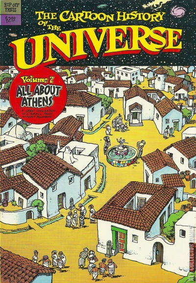 Cover art for The Cartoon History of the Universe #7