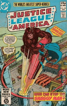 Variant Cover for Justice League of America #186