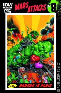 Variant Cover for Mars Attacks #8