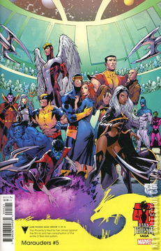 Variant Cover for Marauders #5