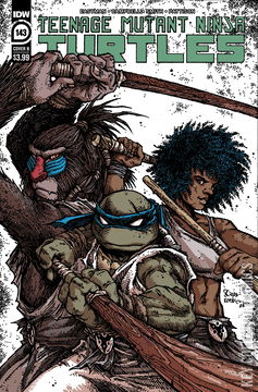 Variant Cover for Teenage Mutant Ninja Turtles #143
