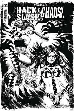 Variant Cover for Hack / Slash vs. Chaos #4