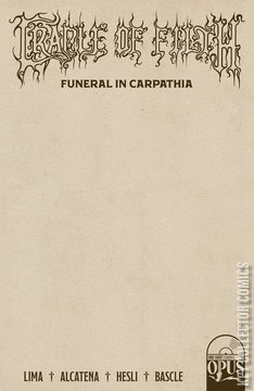 Variant Cover for Cradle of Filth: Funeral in Carpathia