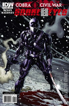 Variant Cover for G.I. Joe: Cobra Civil War - Snake Eyes #7
