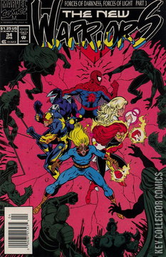 Variant Cover for New Warriors #34