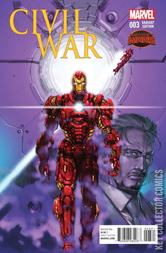 Variant Cover for Civil War #3