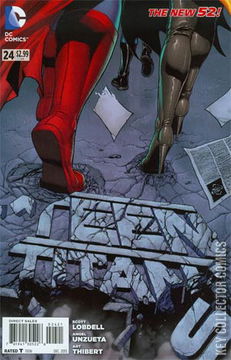 Variant Cover for Teen Titans #24