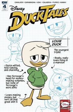 Variant Cover for DuckTales #4