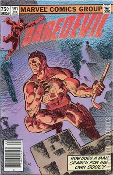 Variant Cover for Daredevil #191