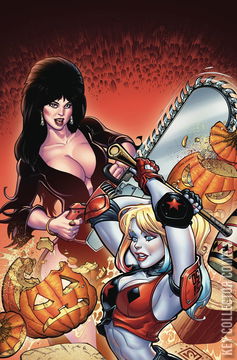 Variant Cover for Harley Quinn x Elvira #1
