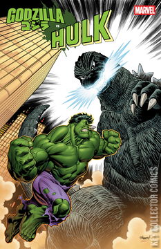 Variant Cover for Godzilla vs The Incredible Hulk #1