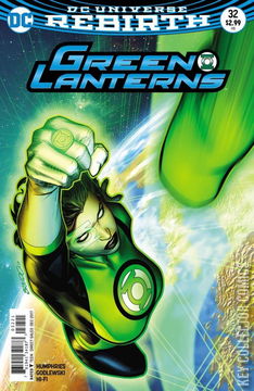 Variant Cover for Green Lanterns #32