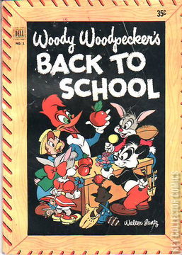 Variant Cover for Woody Woodpecker's Back to School #1