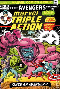 Variant Cover for Marvel Triple Action #17