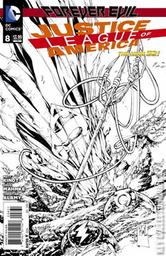 Variant Cover for Justice League of America #8