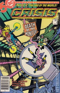 Variant Cover for Crisis on Infinite Earths #4