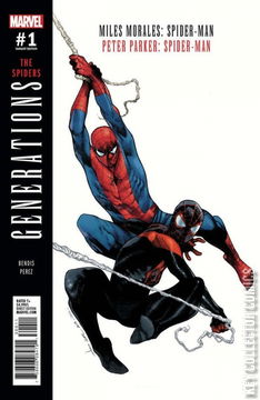 Variant Cover for Generations: Miles Morales Spider-Man & Peter Parker Spider-Man #1