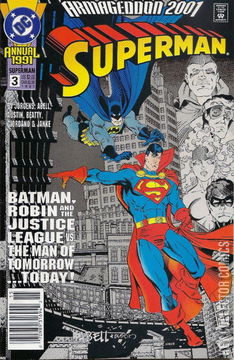 Variant Cover for Superman Annual #3