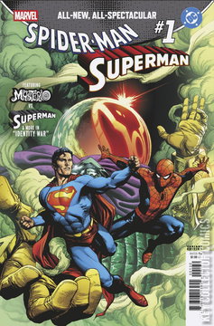 Variant Cover for Marvel / DC: Spider-Man / Superman #1