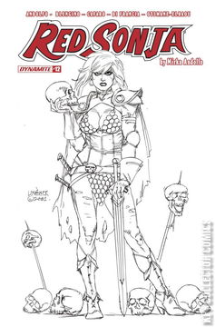 Variant Cover for Red Sonja #12