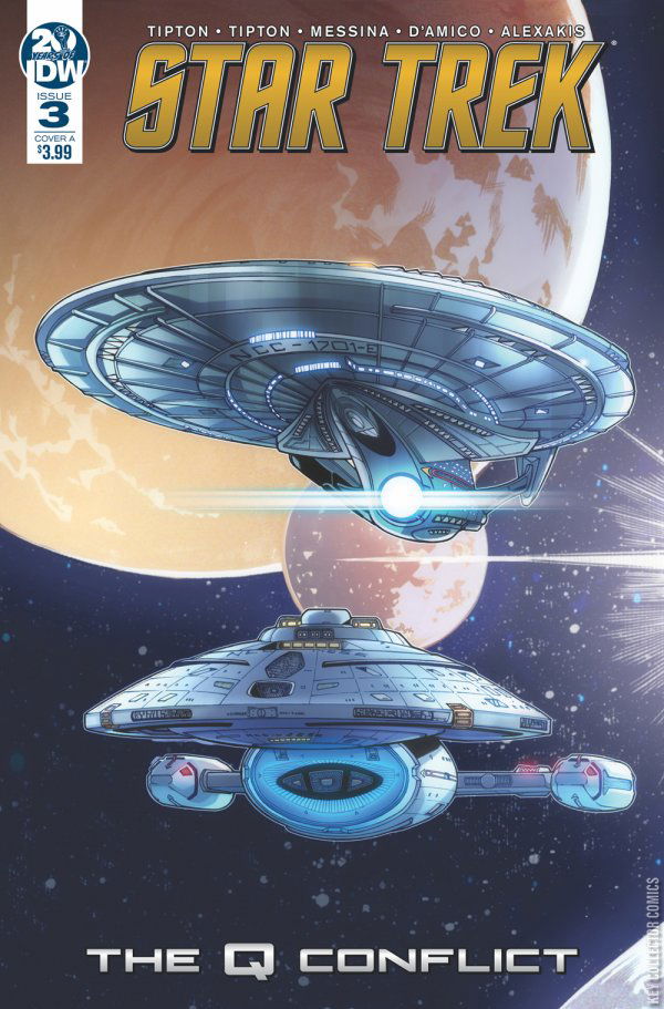 Cover art for Star Trek: The Q Conflict #3