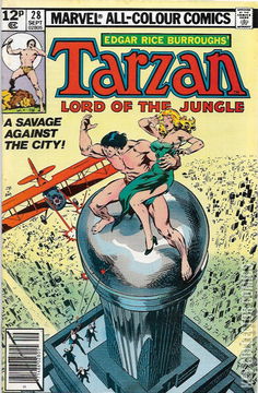 Variant Cover for Tarzan #28