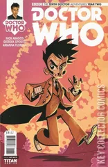Variant Cover for Doctor Who: The Tenth Doctor - Year Two #17