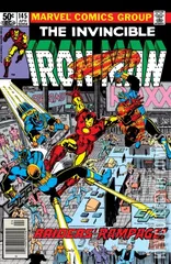 Variant Cover for Iron Man #145