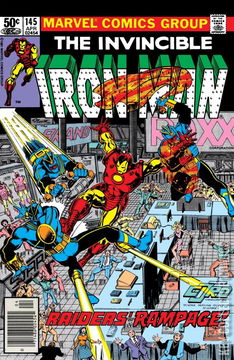 Variant Cover for Iron Man #145