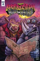 Cover for Teenage Mutant Ninja Turtles: Bebop & Rocksteady Hit the Road #4