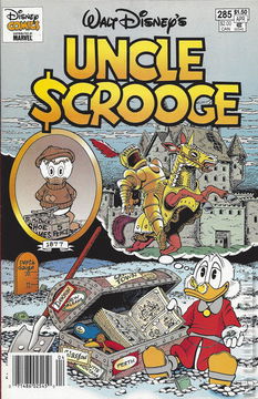 Variant Cover for Walt Disney's Uncle Scrooge #285