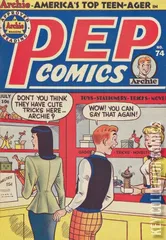 Cover for Pep Comics #74