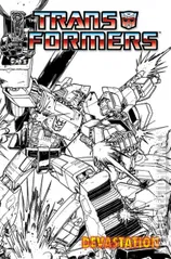 Variant Cover for Transformers: Devastation #6