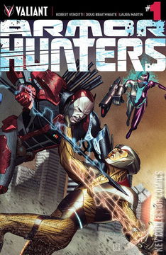 Variant Cover for Armor Hunters #1