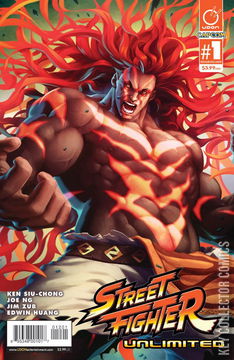 Variant Cover for Street Fighter Unlimited #1