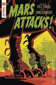 Variant Cover for Mars Attacks #3
